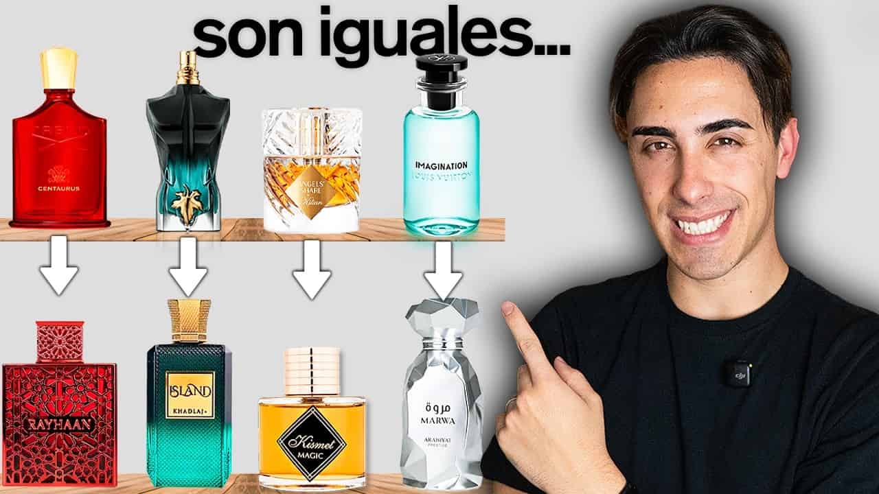 Colección de perfumes árabes idénticos a los originales de diseñador y nicho recomendados por Marcel Perfumes.