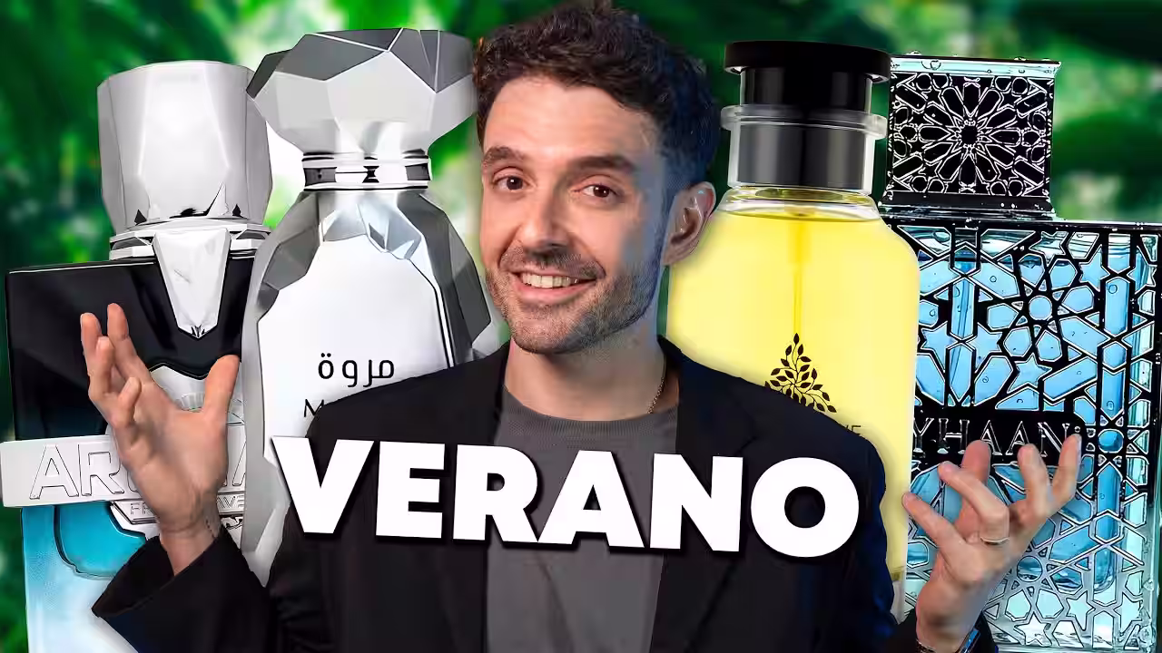 Max Fragance presentando su top 10 definitivo de clones frescos y economicos para soportar las altas temperaturas del verano.